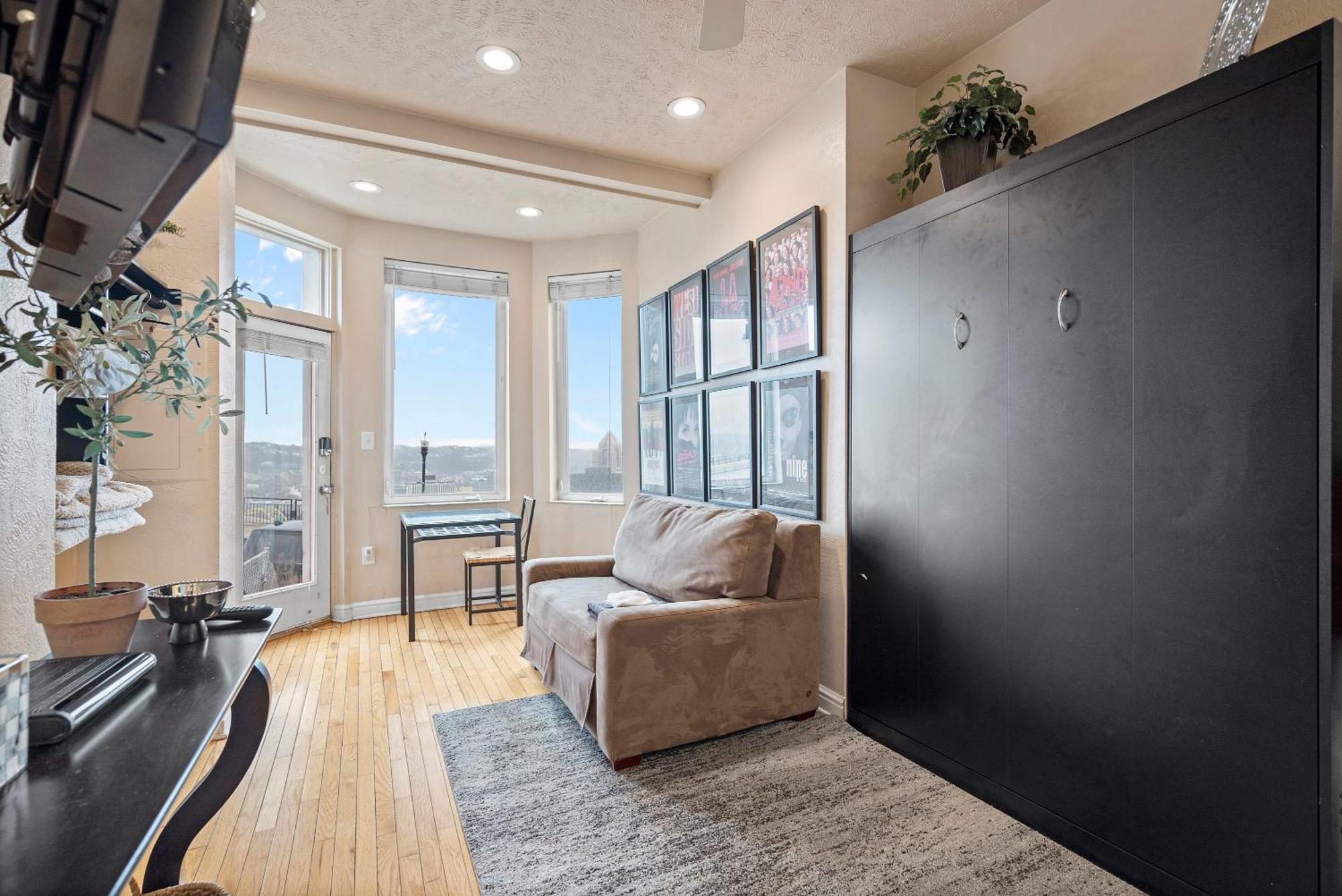Apartamento Charming Studio-Panoramic View-Your Pittsburgh Sanctuary Exterior foto